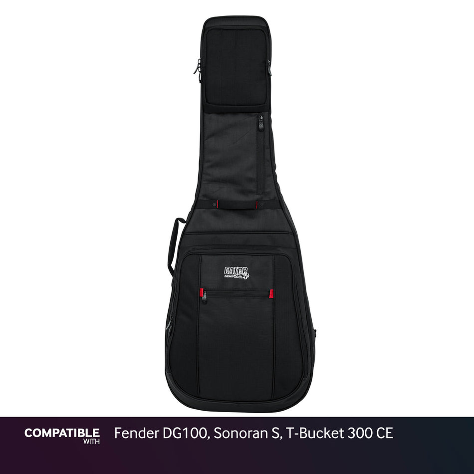 Gator Ultimate Gig Bag for Fender DG100, Sonoran S, T-Bucket 300 CE