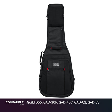 Gator Ultimate Gig Bag for Guild D55, GAD-30R, GAD-40C, GAD-C2, GAD-C3