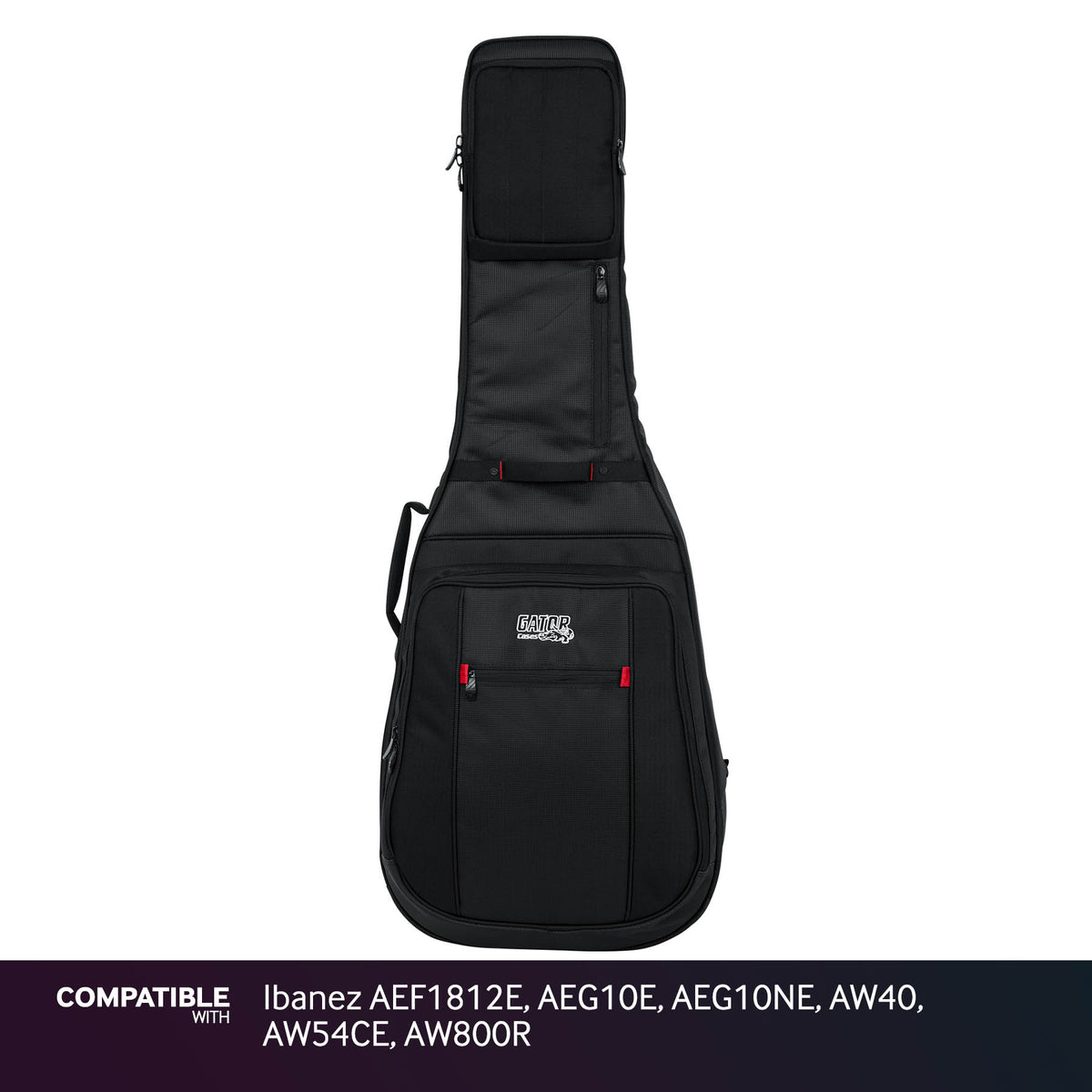 Gator Ultimate Gig Bag for Ibanez AEF1812E, AEG10E, AEG10NE, AW40, AW54CE, AW800R