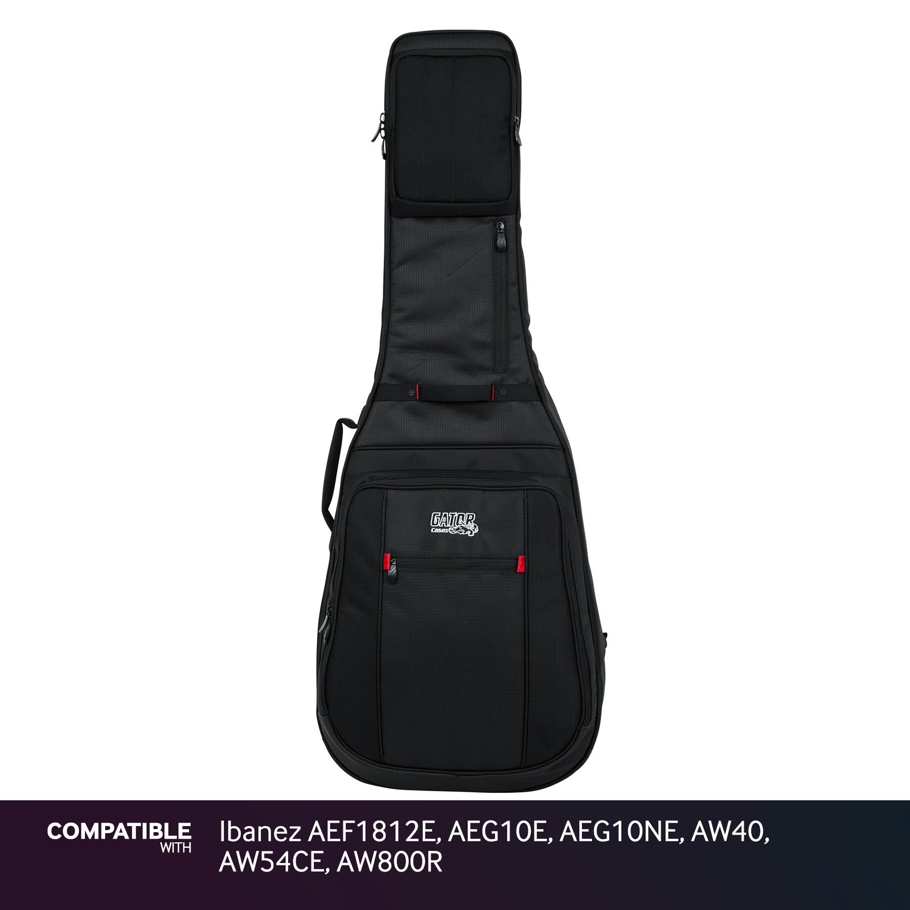 Gator Ultimate Gig Bag for Ibanez AEF1812E, AEG10E, AEG10NE, AW40, AW54CE, AW800R