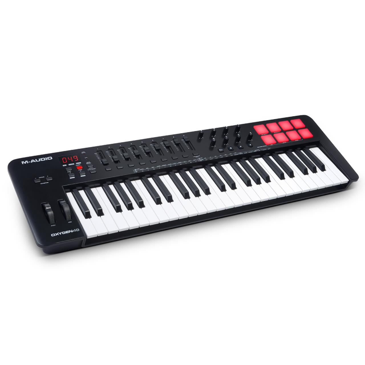 M-AUDIO Oxygen 49 MKV MIDIキーボード 49鍵盤 美品 M-Audio Oxygen 49 MKV 49-Key USB/MIDI Keyboard Controller – Pixel