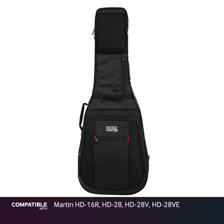 Gator Ultimate Gig Bag for Martin HD-16R, HD-28, HD-28V, HD-28VE