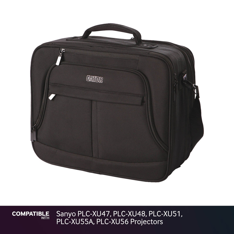 Gator Laptop & Projector Case for Sanyo PLC-XU47, PLC-XU48, PLC-XU51, PLC-XU55A, PLC-XU56 Projectors