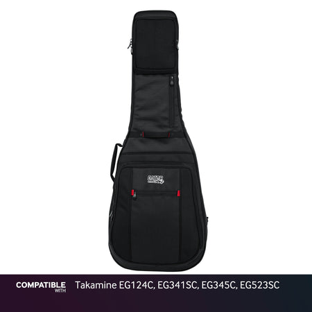 Gator Ultimate Gig Bag for Takamine EG124C, EG341SC, EG345C, EG523SC