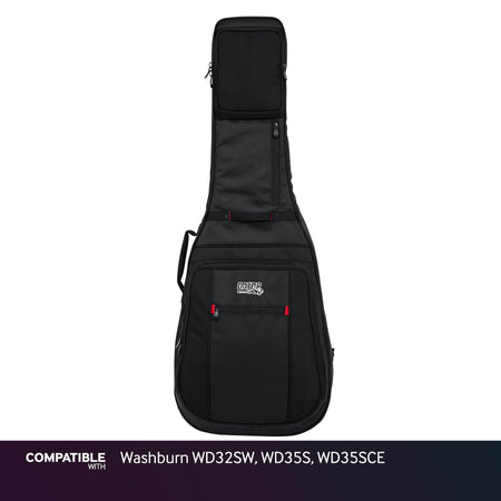 Gator Ultimate Gig Bag for Washburn WD32SW, WD35S, WD35SCE