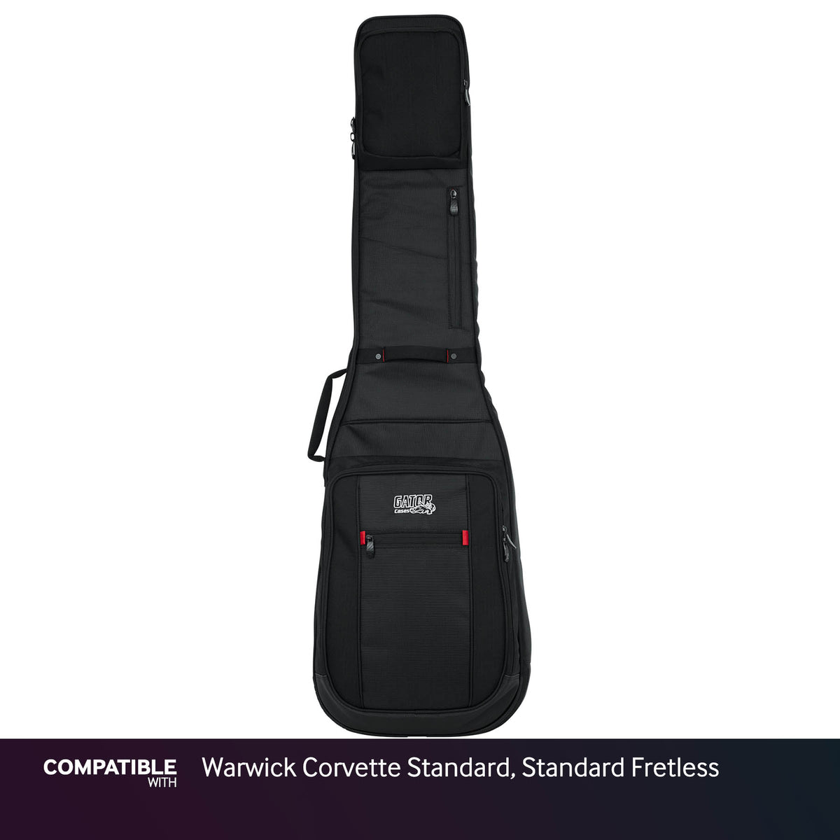 Gator Ultimate Gig Bag for Warwick Corvette Standard, Standard Fretless