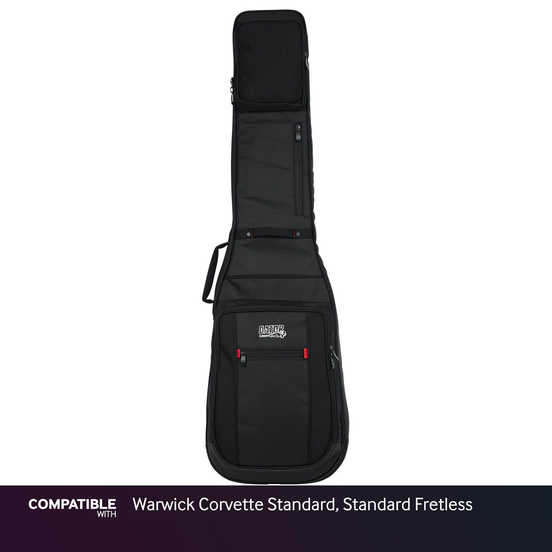 Gator Ultimate Gig Bag for Warwick Corvette Standard, Standard Fretless