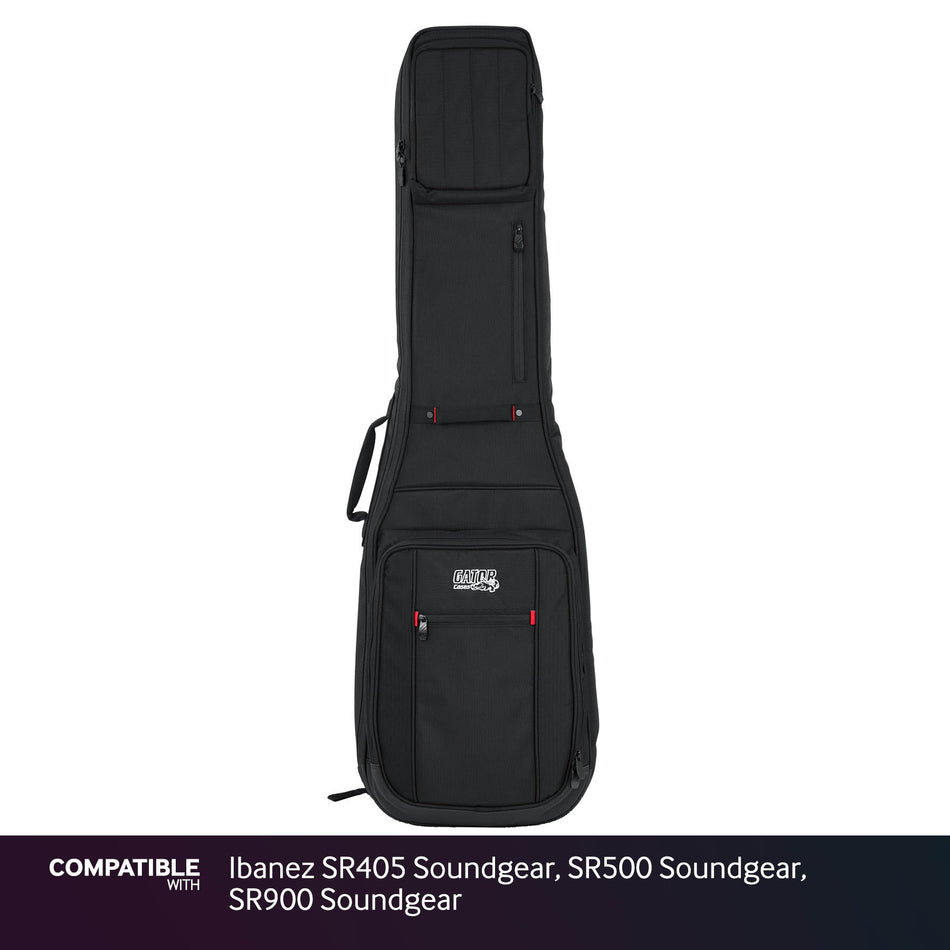 Gator Dual Ultimate Gig Bag for Ibanez SR405 Soundgear, SR500 Soundgear, SR900 Soundgear