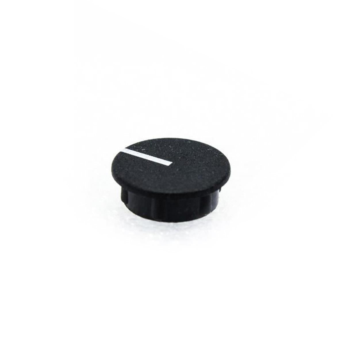 Black Knob Cap with Line for Aviom, A-16, A-16II, A-16R, A-16CS, A320, A640