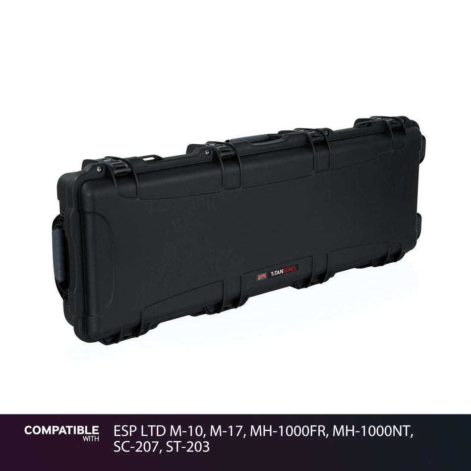 Gator Waterproof Case for ESP LTD M-10, M-17, MH-1000FR, MH-1000NT, SC-207, ST-203