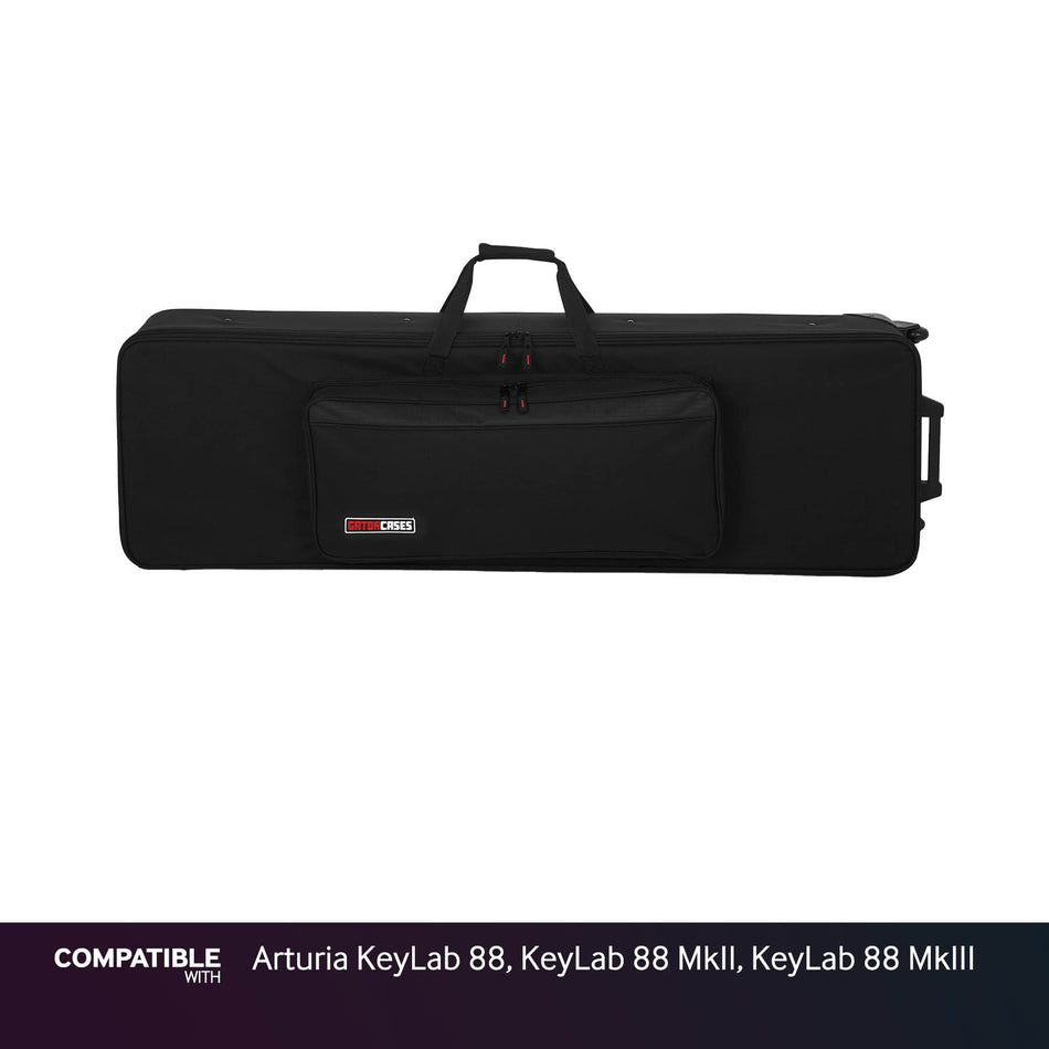 Gator Slim Keyboard Case for Arturia KeyLab 88, KeyLab 88 MkII, KeyLab 88 MkIII