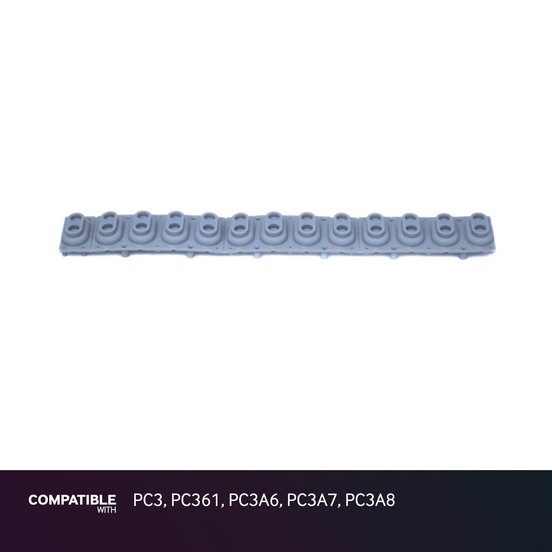 Kurzweil 13-note Key Contact Strip for PC3, PC361, PC3A6, PC3A7, PC3A8