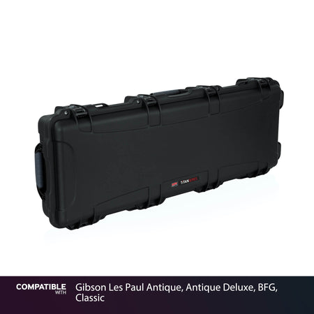 Gator Waterproof Case for Gibson Les Paul Antique, Antique Deluxe, BFG, Classic