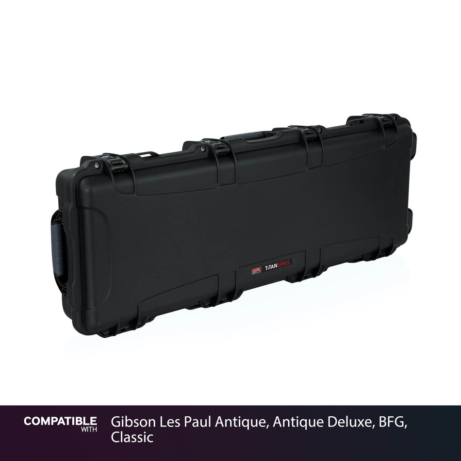 Gator Waterproof Case for Gibson Les Paul Antique, Antique Deluxe, BFG, Classic