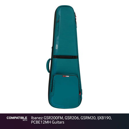 Gator Blue ICON Case for Ibanez GSR200FM, GSR206, GSRM20, IJXB190, PCBE12MH Guitars