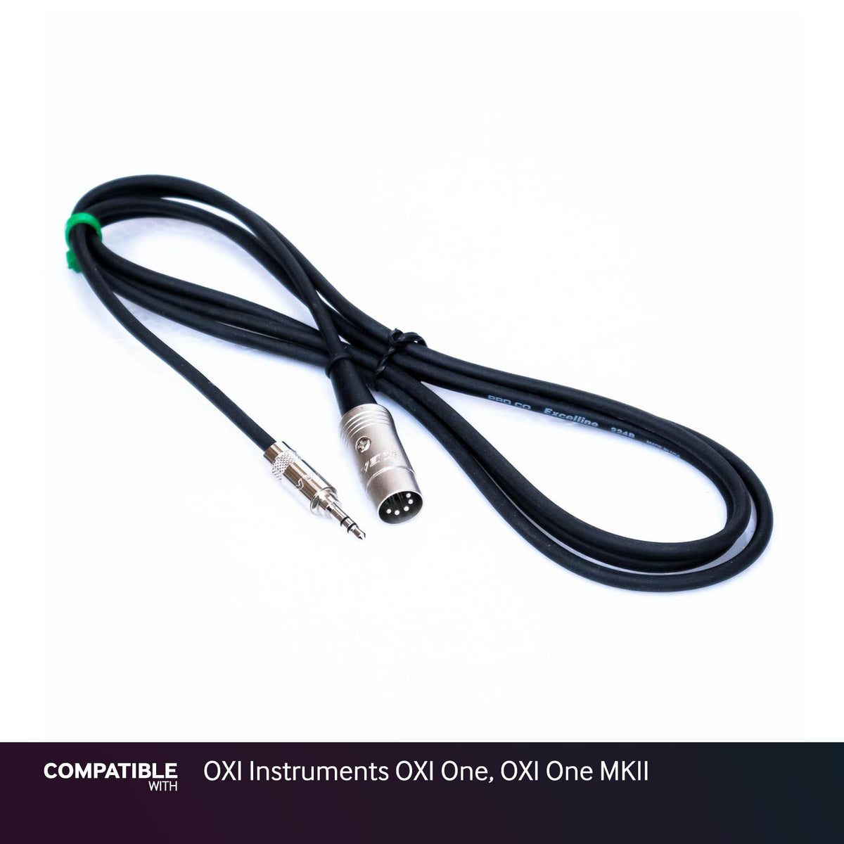 Rapco 1/8" TRS MIDI Type-A Cable for OXI Instruments OXI One, OXI One MKII