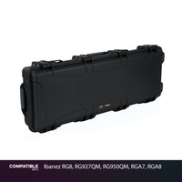 Gator Waterproof Case for Ibanez RG8, RG927QM, RG950QM, RGA7, RGA8