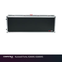 Gator Tour Case for Kurzweil Forte, K2600X, K2600XS