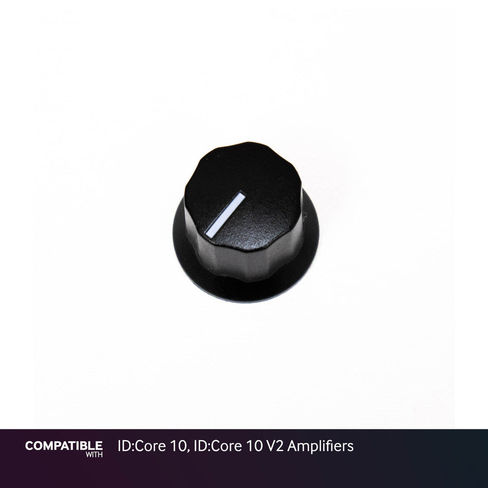 Blackstar Black Knob with Line for ID:Core 10, ID:Core 10 V2 Amplifiers