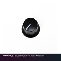 Blackstar Black Knob with Line for ID:Core 40, ID:Core 40 V2 Amplifiers