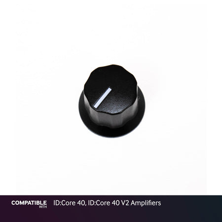 Blackstar Black Knob with Line for ID:Core 40, ID:Core 40 V2 Amplifiers