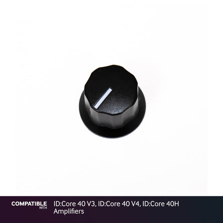 Blackstar Black Knob with Line for ID:Core 40 V3, ID:Core 40 V4, ID:Core 40H Amplifiers