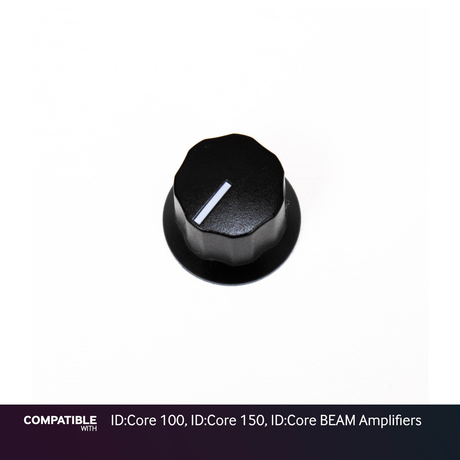 Blackstar Black Knob with Line for ID:Core 100, ID:Core 150, ID:Core BEAM Amplifiers