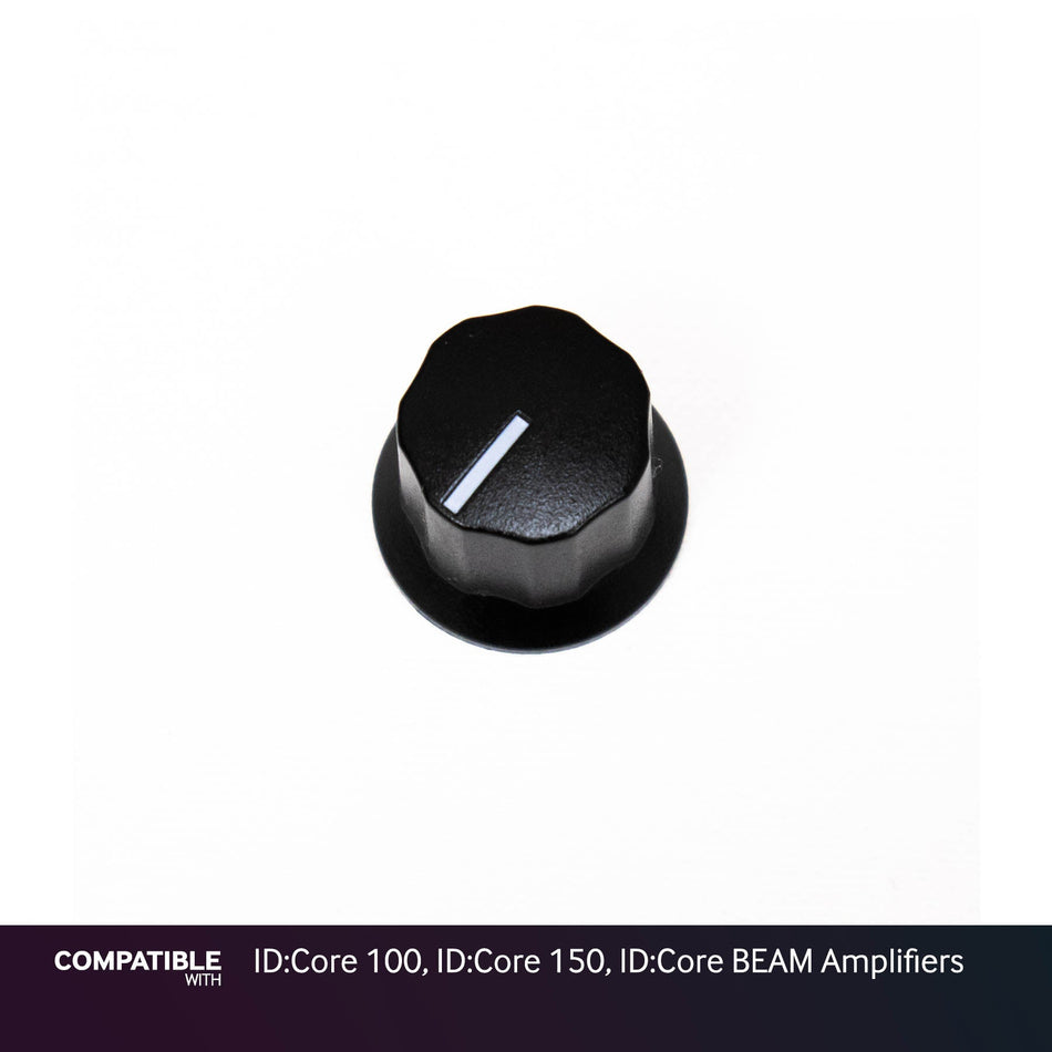 Blackstar Black Knob with Line for ID:Core 100, ID:Core 150, ID:Core BEAM Amplifiers