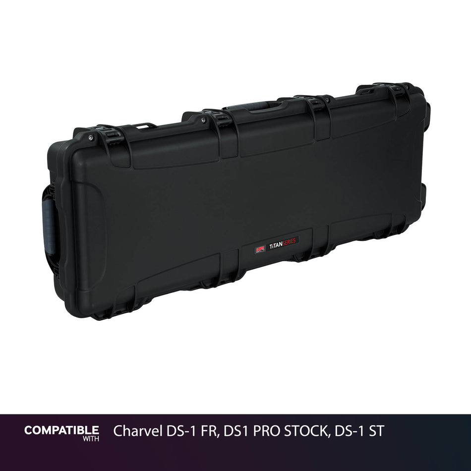 Gator Brown Case for Charvel DS-1 FR, DS1 PRO STOCK, DS-1 ST