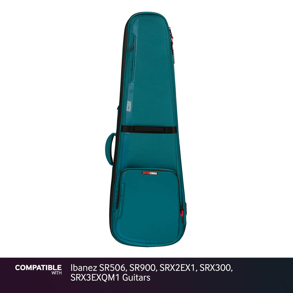 Gator Blue ICON Case for Ibanez SR506, SR900, SRX2EX1, SRX300, SRX3EXQM1 Guitars