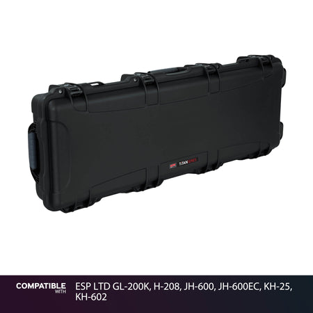 Gator Brown Case for ESP LTD GL-200K, H-208, JH-600, JH-600EC, KH-25, KH-602