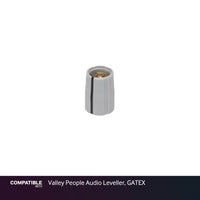 Gray Collet Knob with Line for Valley People Audio Leveller, GATEX