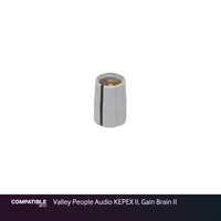 Gray Collet Knob with Line for Valley People Audio KEPEX II, Gain Brain II
