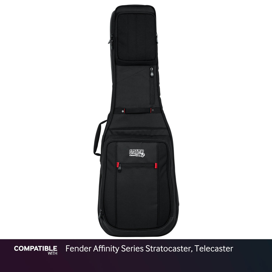 Gator Ultimate Gig Bag for Fender Affinity Series Stratocaster, Telecaster