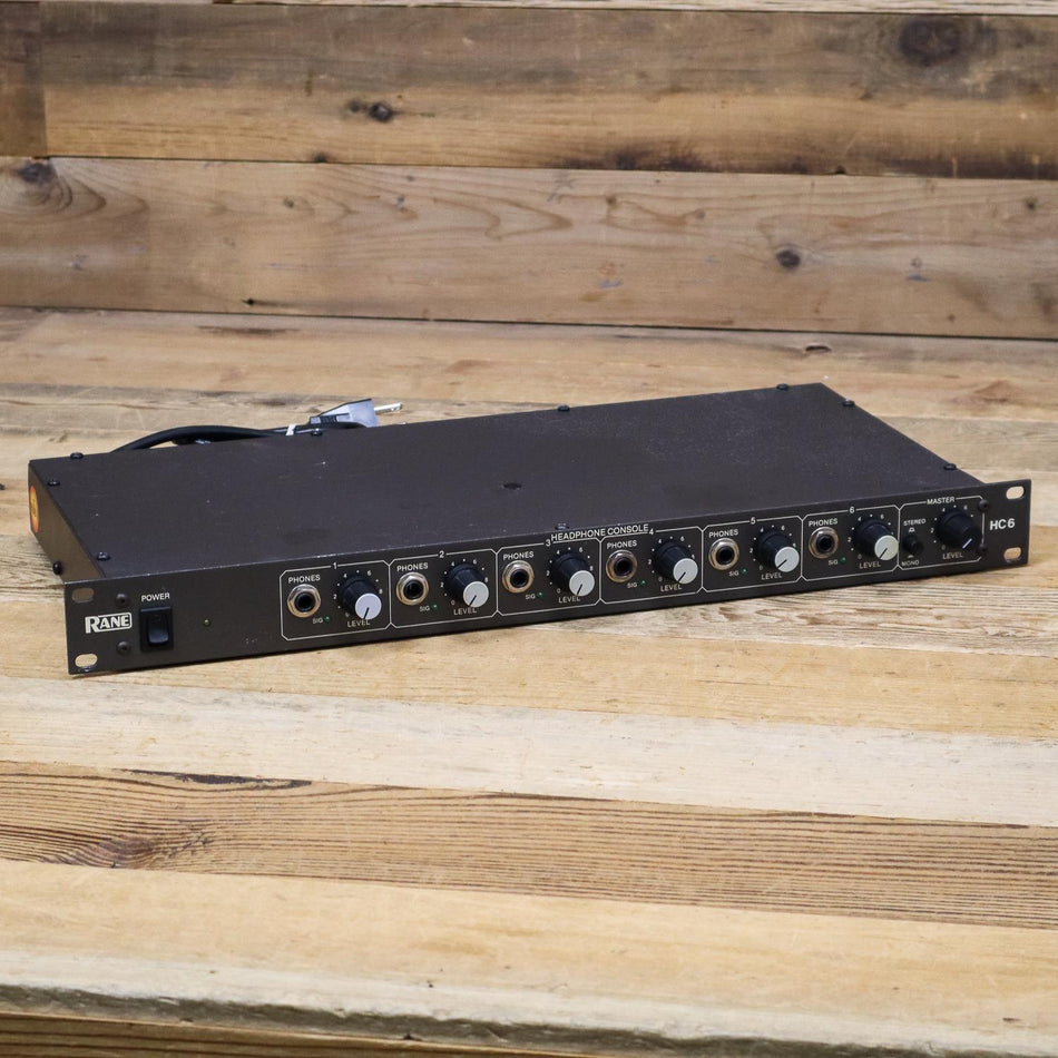 Rane HC-6 6-Channel Headphone Amplifier