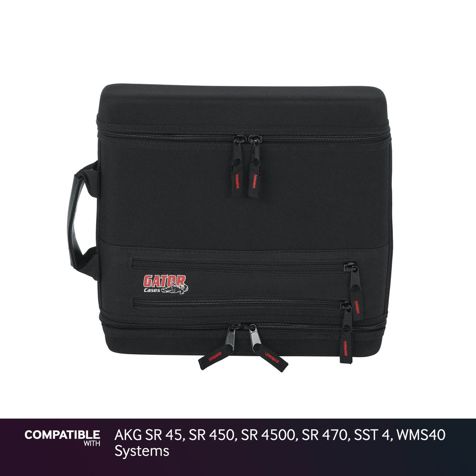 Gator Wireless EVA Case for AKG SR 45, SR 450, SR 4500, SR 470, SST 4, WMS40 Systems