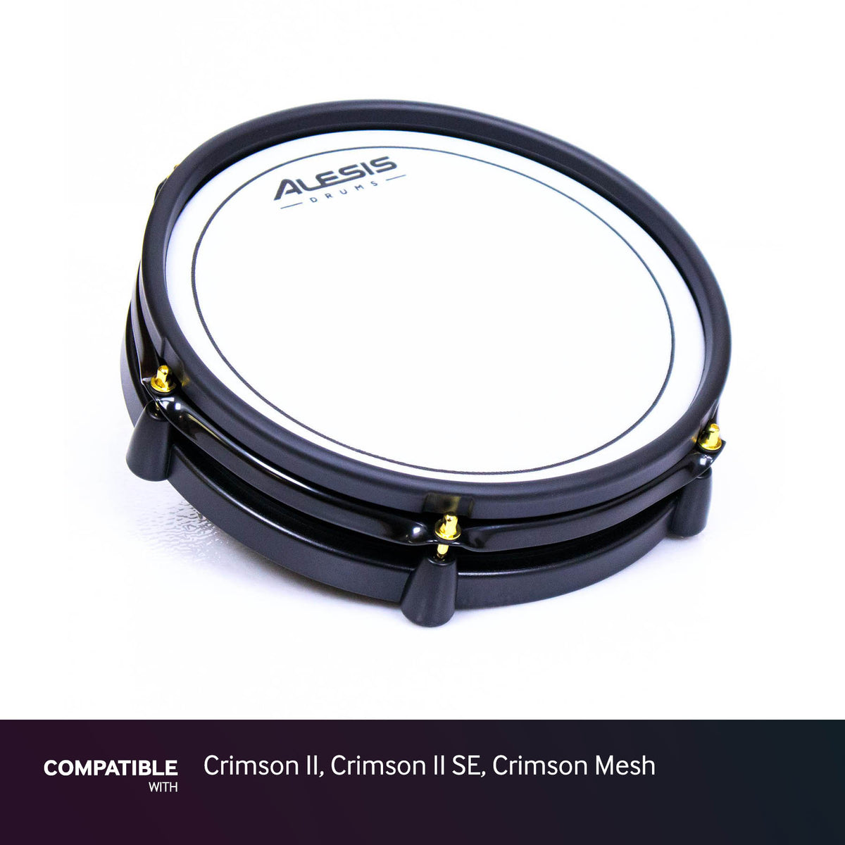 Alesis 10" Dual-Zone Drum Pad for Crimson II, Crimson II SE, Crimson Mesh