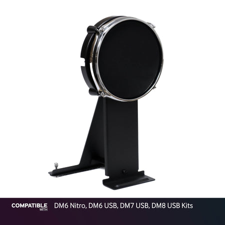 Alesis 8-inch Mesh Kick Pad with Stand for DM6 Nitro, DM6 USB, DM7 USB, DM8 USB Kits