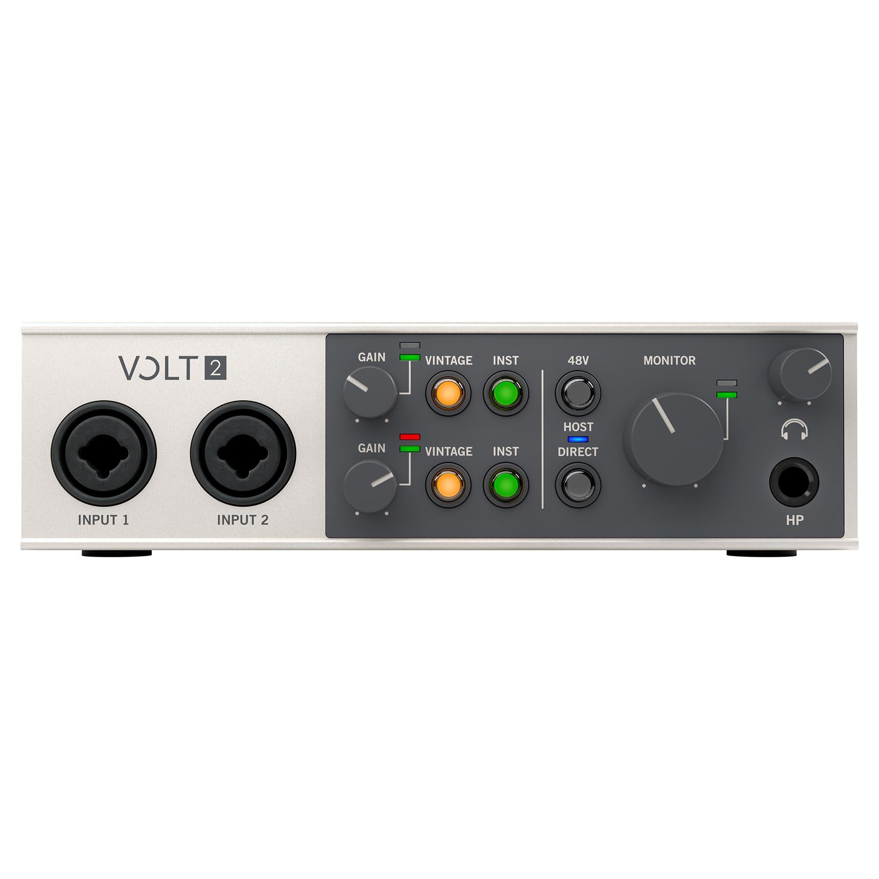Universal Audio Volt 2 USB-C Audio Interface Bundle with MIDI Cable