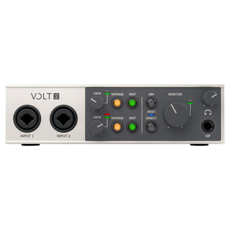 Universal Audio Volt 2 USB-C Audio Interface Bundle with MIDI Cable