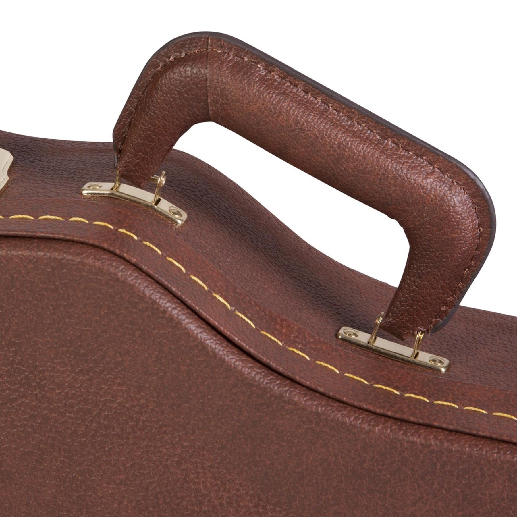 Gator Cases Vintage Brown Case fits Gibson Melody Maker
