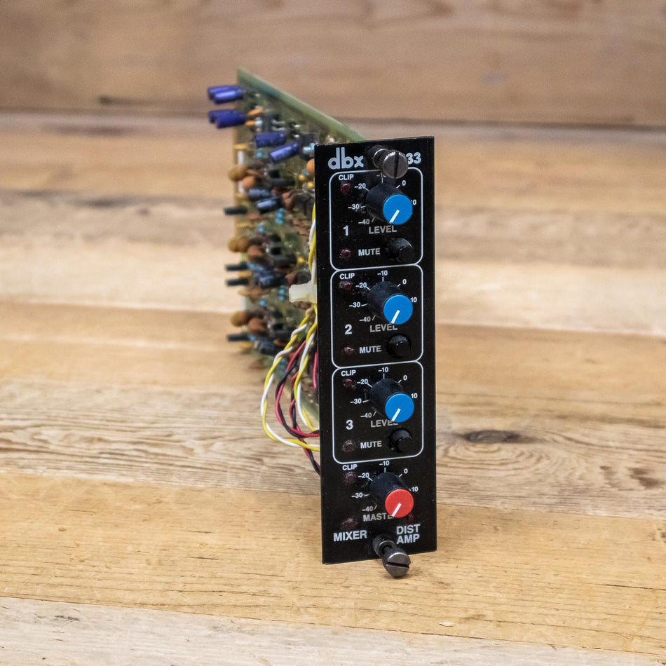 DBX 933 3-Channel Mixer / Distribution Amp for 900-Series