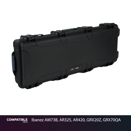 Gator Brown Case for Ibanez AM73B, AR325, AR420, GRX20Z, GRX70QA