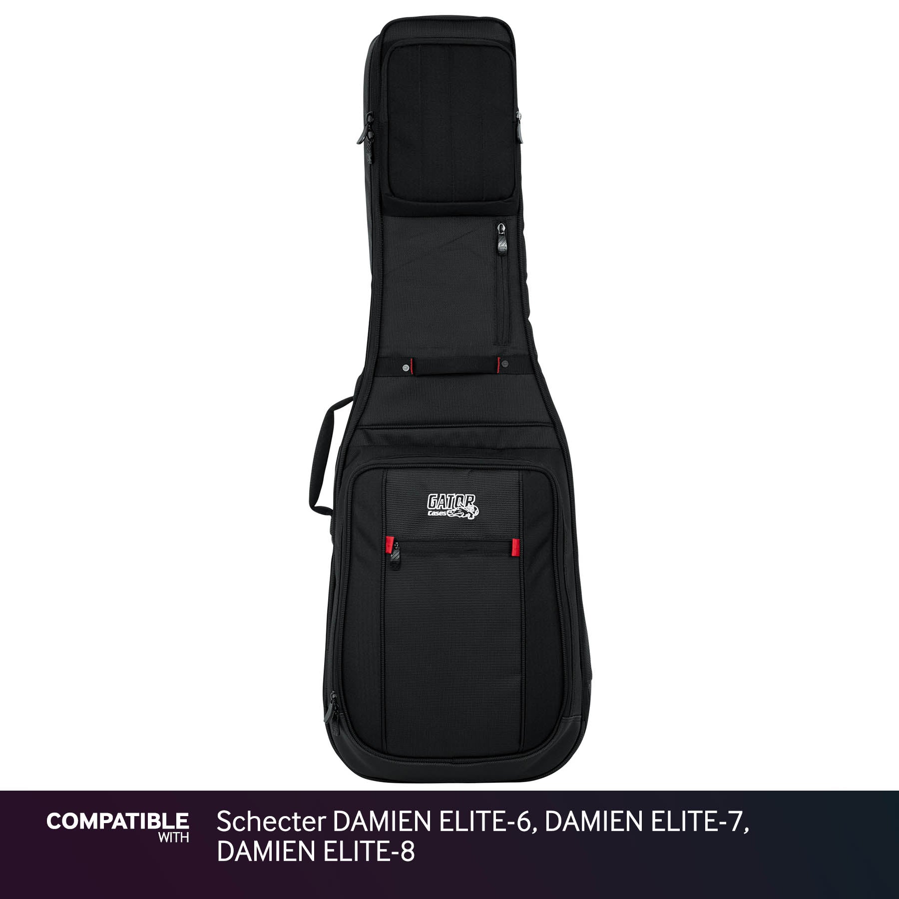 Gator Ultimate Gig Bag for Schecter DAMIEN ELITE-6, DAMIEN ELITE-7, DAMIEN ELITE-8