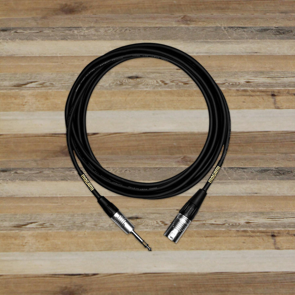 Mogami 5 Foot CorePlus 1/4" TRS to XLR Male Cable MCP SXM 05