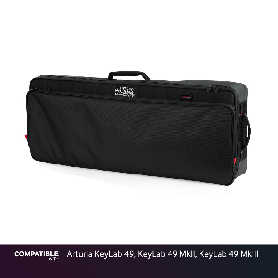 Gator Ultimate Gig Bag for Arturia KeyLab 49, KeyLab 49 MkII, KeyLab 49 MkIII