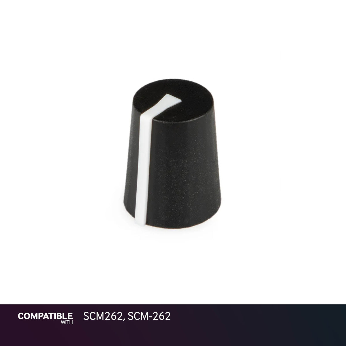 Shure Mic/Stereo/Master Knob with White Line for SCM262, SCM-262