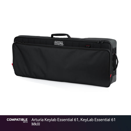 Gator Ultimate Gig Bag for Arturia Keylab Essential 61, KeyLab Essential 61 MkIII