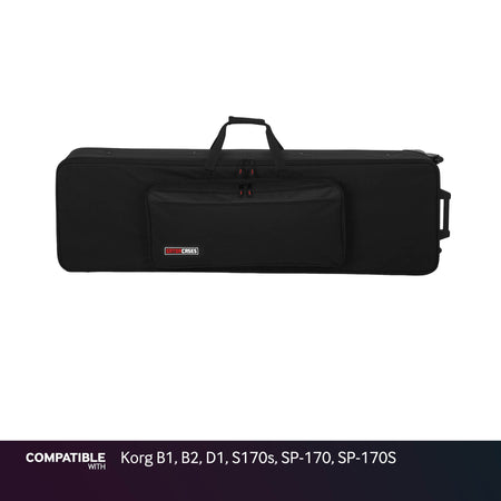 Gator Slim Keyboard Case for Korg B1, B2, D1, S170s, SP-170, SP-170S
