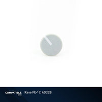 Gray Knob Cap for Rane PE-17, AD22B, AC23